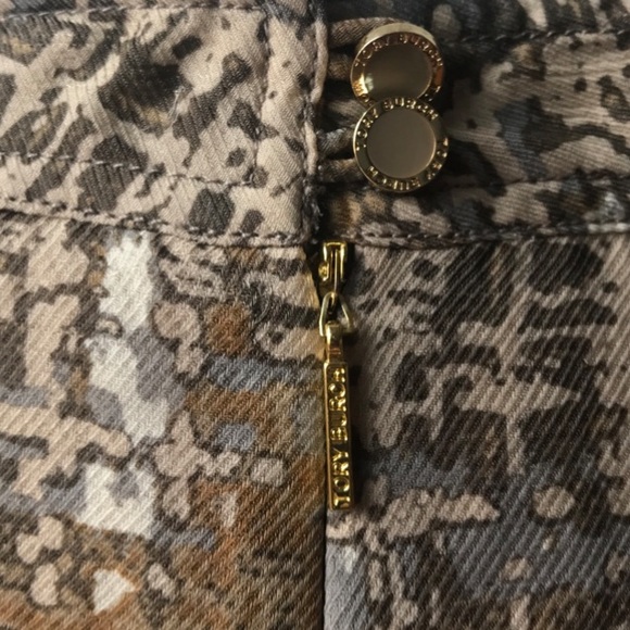 Tory Burch Wool Silk Pleaded Printed Skirt Size 2 - Picture 4 of 12